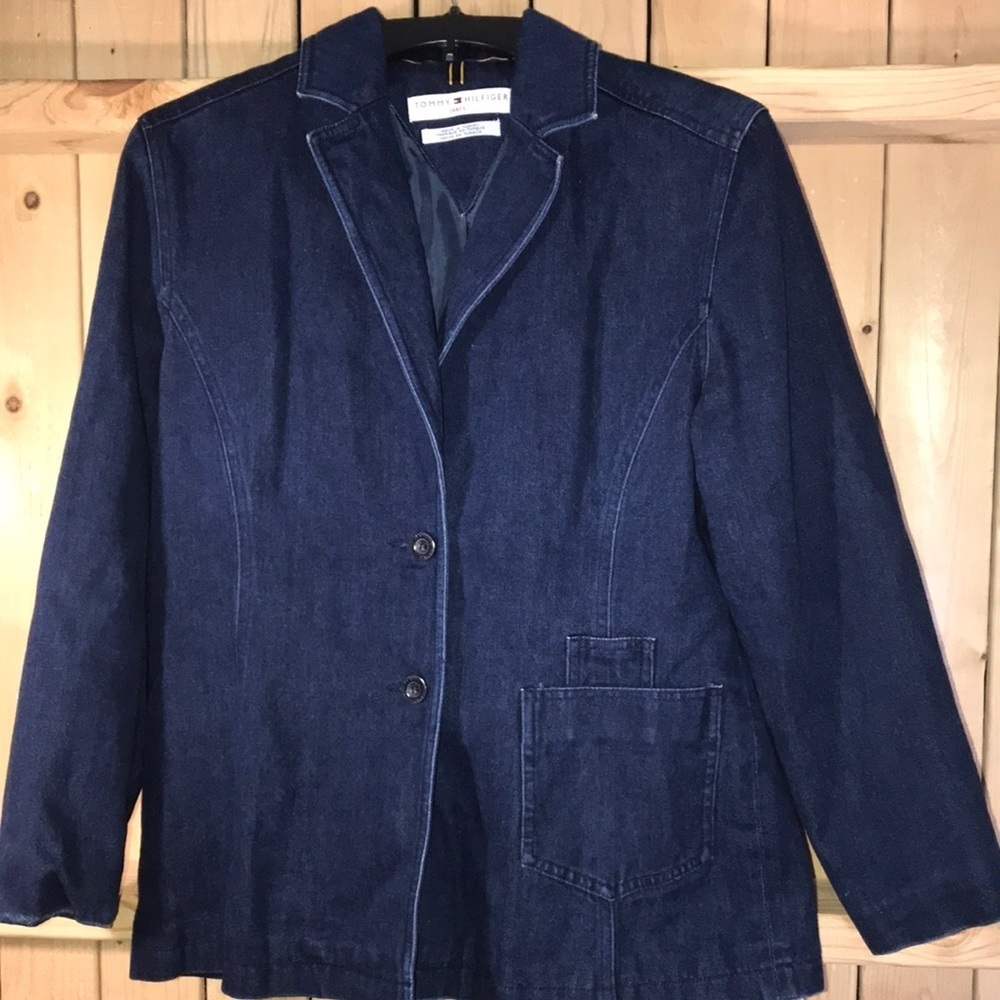 Vintage Tommy Hilfiger Denim Jacket L